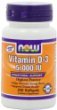 NOW Foods Vitamin D3 5000 Iu, 240 Softgels,